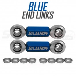 Baja Ron Billet Aluminum Sway Bar End Links for the Can-Am Spyder F3, RT, ST & RS (2013+) (Pair) Blue