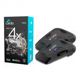 Cardo Freecom 4X Series Bluetooth Communication Headset (Duo Pack)