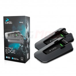 Cardo Packtalk Edge Series Bluetooth Communication Headset (Duo Pack)