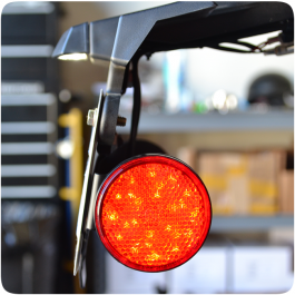 Electrical Connection License Plate LED Reflectors for the Polaris Slingshot (Pair) (2015-19)