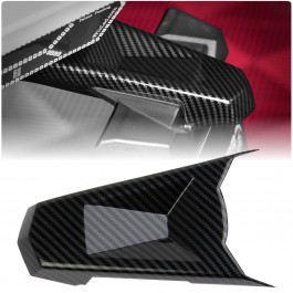EvolutionR Series Plastic Carbon Fiber Pattern License Plate Mount Accent Cover for the Polaris Slingshot