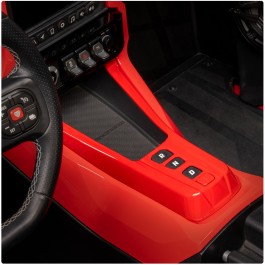 EvolutionR Redline Series Plastic Center Console Trim for the Polaris Slingshot (AutoDrive Transmission) (2020+)