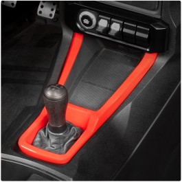 EvolutionR Redline Series Plastic Center Console Trim for the Polaris Slingshot (Manual Transmission) (2020+)