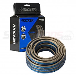 Kicker 12-Gauge OFC Speaker Wire (20 ft.)