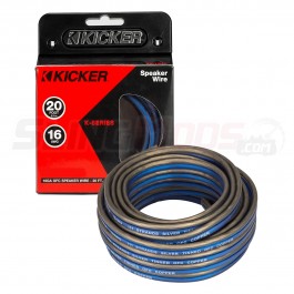 Kicker 16-Gauge OFC Speaker Wire (20 ft.)
