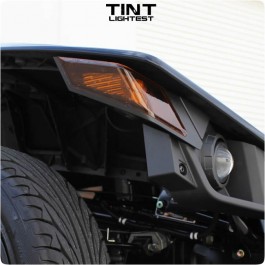 Lamin-X Precut Smoked Front Turn Signal & Reflector Lens Covers for the Polaris Slingshot (4 Piece Kit) Tint