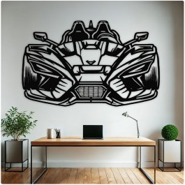 Polaris Slingshot Metal Laser Cut Moto Wall Art