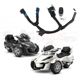 Plug N' Play Phantom Shield Anti-Theft Immobilizer with Remote for the Can-Am Spyder RT Models (2014-19)