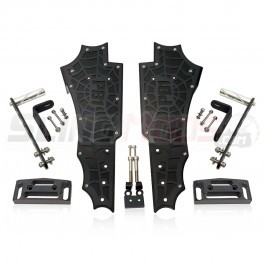 PB1 Front Floorboard Kit with Highway Pegs for the Can-Am Spyder F3 / F3S / F3T (Pair)