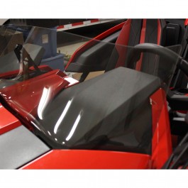 F4 Tinted / Non Tinted Windshields for the Polaris Slingshot