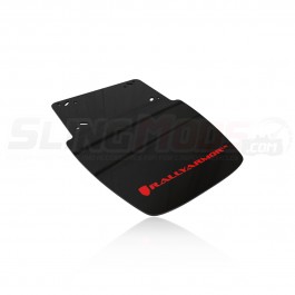 Rally Armor Polyurethane Rear Mud Flap for the Can-Am Ryker Black / Red Logo