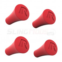Ram Mount X-Grip Colored Rubber End Caps (Set of 4) Red