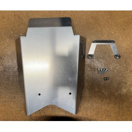 Blemished - Show Chrome Bolt-On Aluminum CVT Transmission Skid Plate for the Can-Am Ryker