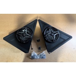 Blemished - SSV Works Front Speaker Pods with 8" Marine Coaxial Speakers for the Polaris Slingshot (Set of 2)