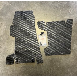 Open Box - Rubber Fitted All-Weather Floor Mats for the Polaris Slingshot Black (Models With Speaker Pods)