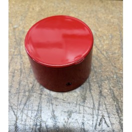 Scratched - Thermal R&D Billet Aluminum Rear Axle Nut Cover for the Polaris Slingshot (2020+) Pearl Red