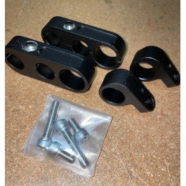 Like New/Open Box - 4-Piece Billet Aluminum Hose Clamp Set for the Polaris Slingshot (2015-19)