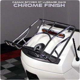 Show Chrome Trunk Mounted Luggage Rack for the Can-Am Spyder RT Models (2010-19) Chrome 41-155