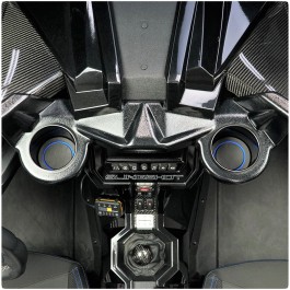 Foamskinz Cup Holder Inserts for the SlingLines Dash Mounted Cup Holders for the Polaris Slingshot (Pair) (2015-19)