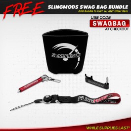 SlingMods Swag Bag Bundle - Includes Koozie, Tire Pressure Gauge, Bottle Opener & Key Lanyard (While Supplies Last)