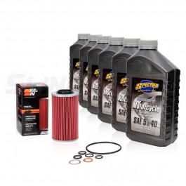 Spectro / K&N Oil Change Kit for the Can-Am Spyder F3 (All Years) & RT (2014+) - 1330cc Engines