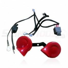 SE Performance Dual Horn Kit for the Can-Am Ryker Red