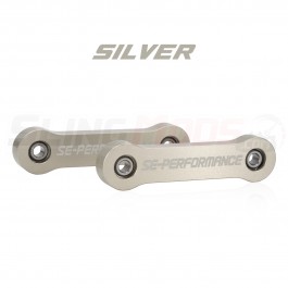 SE Performance Billet Aluminum Sway Bar End Links for the Can-Am Ryker (Pair) Silver