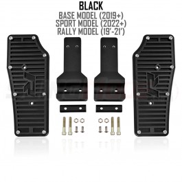 SE Performance Adjustable Driver Floorboards for the Can-Am Ryker (Set of 2) Black
