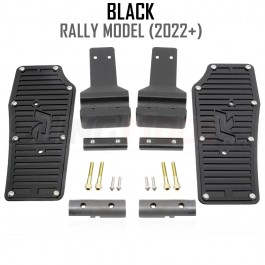 SE Performance Adjustable Driver Floorboards for the Can-Am Ryker (Set of 2) Black for 2022+ Rally