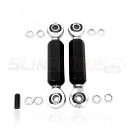SE Performance Billet Aluminum Heim Joint Sway Bar End Links for the Can-Am Ryker (Pair) Black
