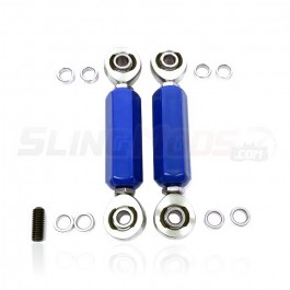 SE Performance Billet Aluminum Heim Joint Sway Bar End Links for the Can-Am Ryker (Pair) Blue