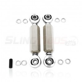 SE Performance Billet Aluminum Heim Joint Sway Bar End Links for the Can-Am Ryker (Pair) Silver