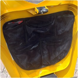 SpyderZone 5-Pocket Mesh Front Trunk "Frunk" Organizer for the Can-Am Spyder RT / ST / GS / RS