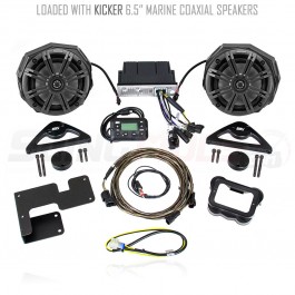 SSV Works Dual 6.5" Bluetooth Audio System for the Can-Am Spyder F3 / F3S with Kicker Speakers