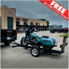 Stinger XL-HD Ultimate Foldable Single Motorcycle Trailer