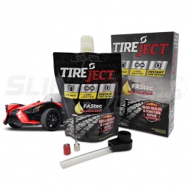 TireJect Instant Flat Tire Repair Sealant Kit for the Polaris Slingshot (6 oz.)