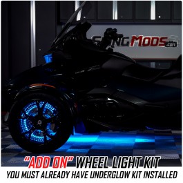 TricLED Chaser LED Wheel Light Kit for the Can-Am Spyder (Set of 2) (2013+) Add-On Kit
