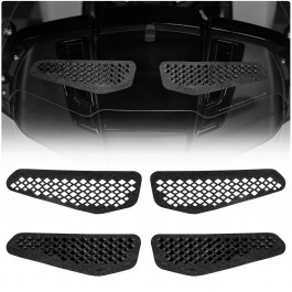 TricVentz Directional Windshield Vent Inserts for the Can-Am Spyder F3T & F3 Limited (Includes 2 Upward & 2 Downward Facing) (2016-2023)