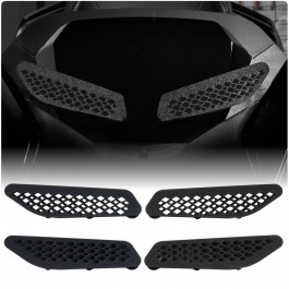 TricVentz Directional Windshield Vent Inserts for the Can-Am Spyder RT (Includes 2 Upward & 2 Downward Facing) (2020+)