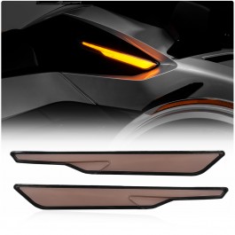 TricFlarez Amber LED Side Markers with Sequential Turn Signals for the Can-Am Spyder RT (2020+) (Set of 2)