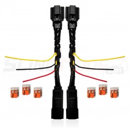 Plug N' Play OEM Blinker & Running Light Power Integration Harness for the Polaris Slingshot (Pair)