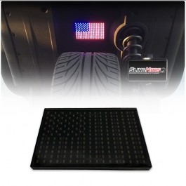 Smoked 4" x 6" LED American Flag for the Polaris Slingshot (Gen 2)