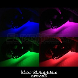 Kit #4 Standard RGB LED Swingarm Underglow Add-on Kit for the Polaris Slingshot
