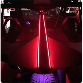 TricLED Rear Tail Fin LED Running Light / Brake Light Strips for the Polaris Slingshot (Pair) (2015-2019)