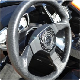 TufSkinz Peel & Stick SLR Sparco Steering Wheel Accent Kit for the Polaris Slingshot (2017-19 SLR Only)