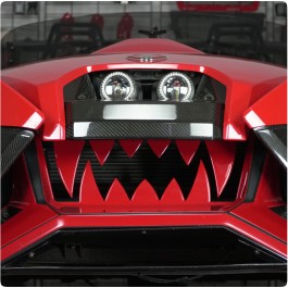 Tufskinz Colored Front Teeth Grille for the Polaris Slingshot (2015-19)