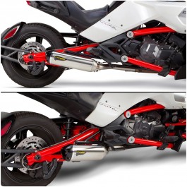 Two Brothers Racing S1R Slip-On Exhaust System for the Can-Am Spyder F3 / F3S (2015+)