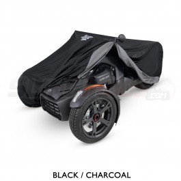UltraGard Classic Full Cover for the Can-Am Ryker Black with Charcoal Gray