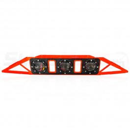 ZSW Triple Beam Front Bumper Lower LED Accent Trim for the Polaris Slingshot
