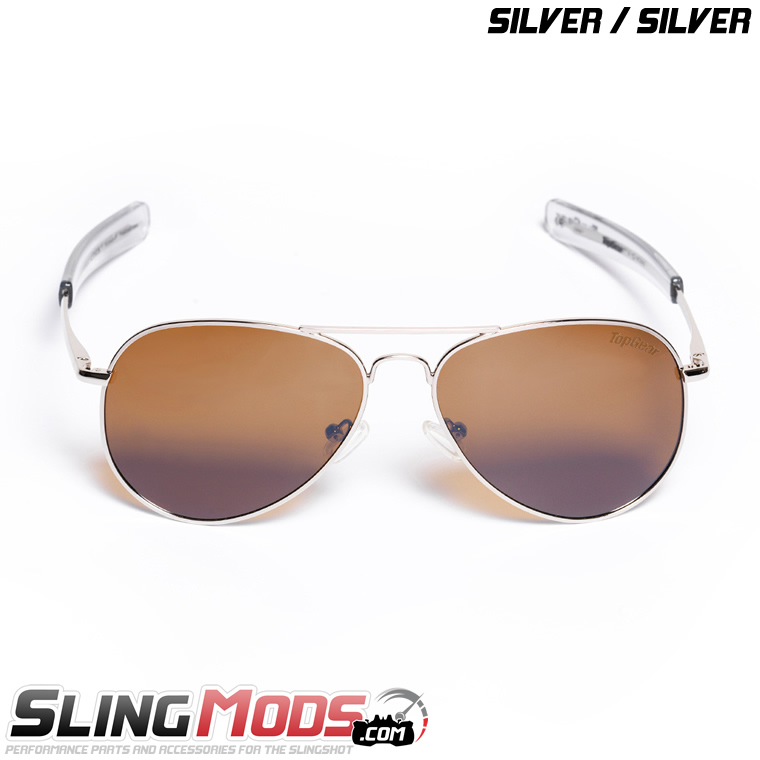 Top Gear Turbo Aviator Series Polarized Daytime Driving Glasses for the ...